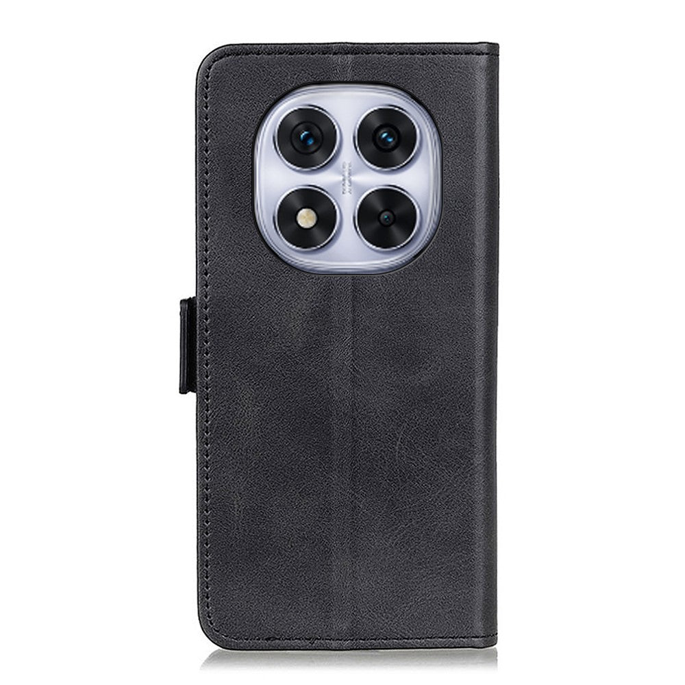 For Xiaomi Redmi Note 14 Pro 4G Case Stand Cowhide Texture PU Leather Phone Cover