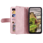 For Xiaomi Redmi Note 14 4G (163.25mm) Case Zipper PU Leather Phone Cover with 9 Card Holder