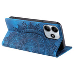 Leather Cover for Xiaomi Redmi Note 14 4G (163.25mm) Phone Case Pattern Imprinted