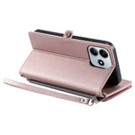 For Xiaomi Redmi Note 14 4G (163.25mm) Leather Case TPU+PU Wallet Phone Cover with Strap