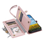 For Xiaomi Redmi Note 14 4G (163.25mm) Leather Case TPU+PU Wallet Phone Cover with Strap