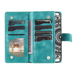 For Xiaomi Redmi Note 14 4G (163.25mm) Wallet Case PU Leather Phone Cover Mandala Flower Pattern