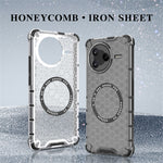 Xiaomi Poco F7 Pro 5G / Redmi K80 5G Magnetiskt Skal Honeycomb Design TPU + PC mobilskal