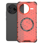 Xiaomi Poco F7 Pro 5G / Redmi K80 5G Magnetiskt Skal Honeycomb Design TPU + PC mobilskal