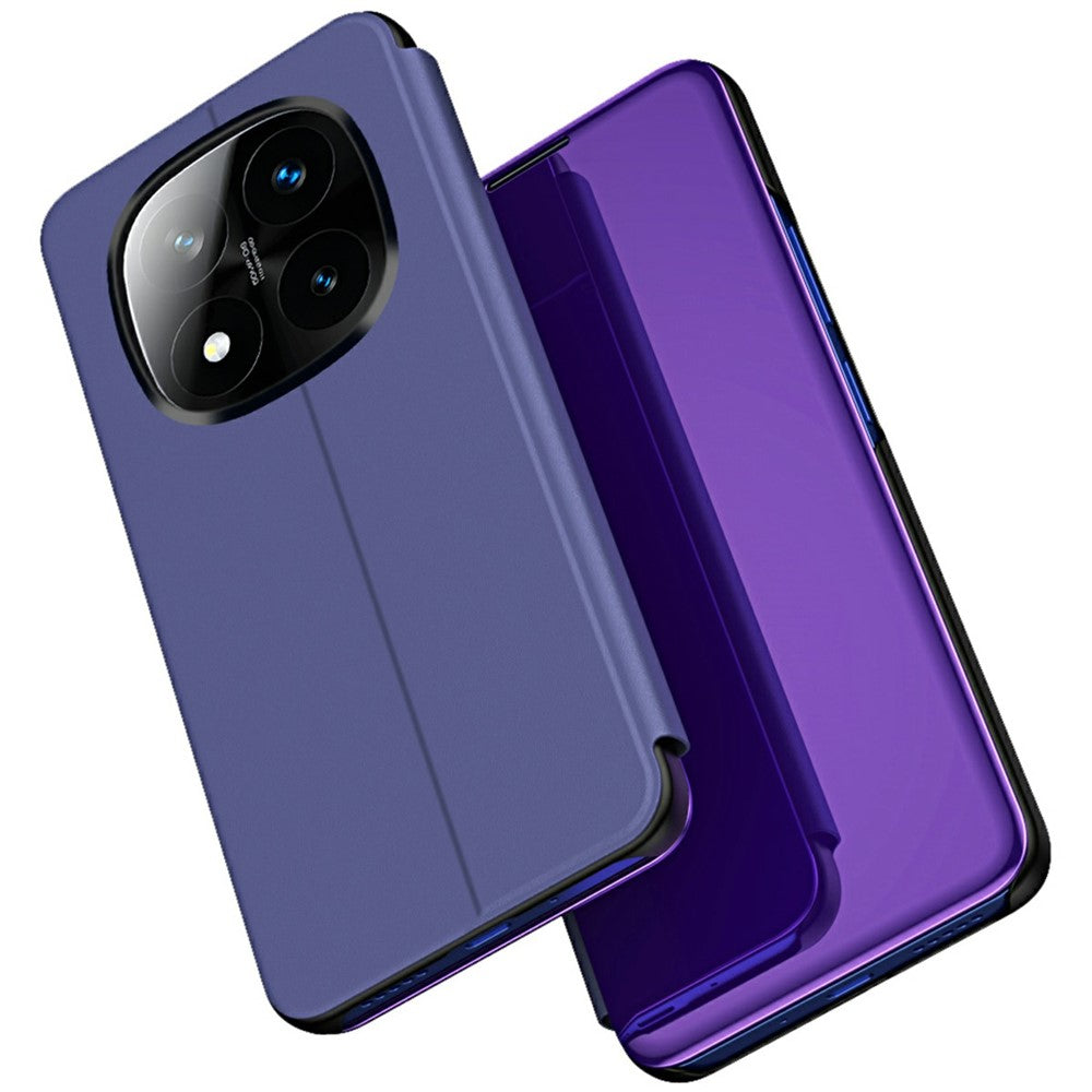 Xiaomi Redmi Note 14 Pro+ 5G Flip Läderfodral med Stativ Helkroppsskyddande mobilfodral
