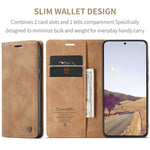 CASEME För OnePlus 13 Plånboksfodral 013-serien PU-lädermobilfodral med stativ