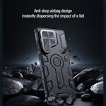 NILLKIN CamShield Armor magnetisk cover til Samsung Galaxy S25 Ultra med kameraafdækning, PC + TPU-cover