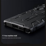 NILLKIN CamShield Armor magnetisk cover til Samsung Galaxy S25 Ultra med kameraafdækning, PC + TPU-cover
