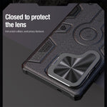 NILLKIN CamShield Armor magnetisk cover til Samsung Galaxy S25 Ultra med kameraafdækning, PC + TPU-cover