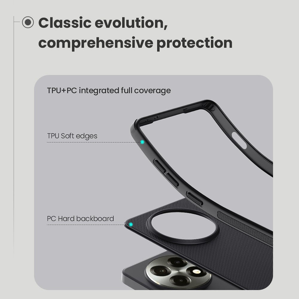 NILLKIN Frosted Shield Pro-skal till OnePlus 13R 5G / Ace 5 5G / Ace 5 Pro 5G, matt PC + TPU-mobilskal