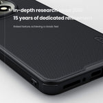 NILLKIN Frosted Shield Pro-skal till OnePlus 13R 5G / Ace 5 5G / Ace 5 Pro 5G, matt PC + TPU-mobilskal