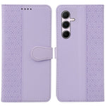 For Samsung Galaxy A06s Case Magnetic Clasp Four Leaf Clover Leather Phone Cover
