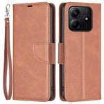 For Xiaomi Redmi Note 14 4G (163.25mm) Case Shockproof PU Leather Cover with Wallet Card Slots