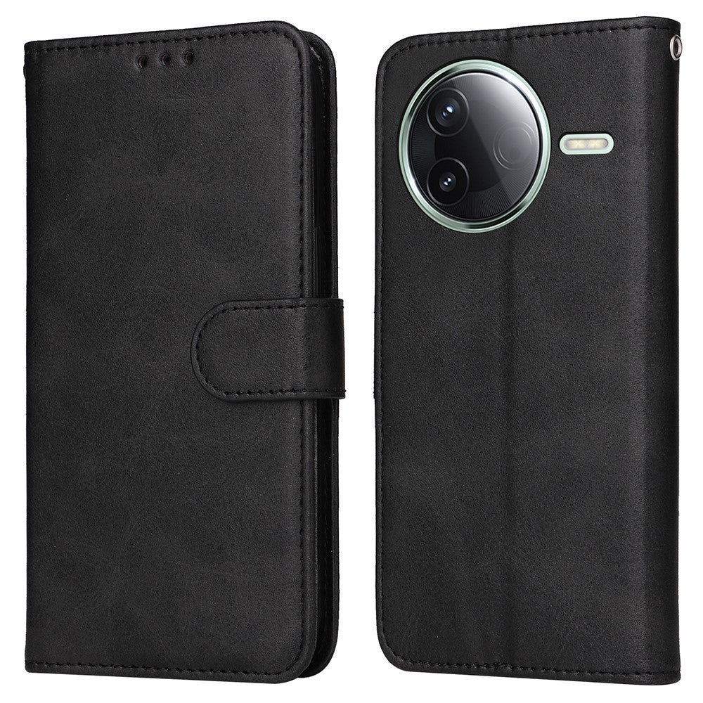 For Xiaomi Poco F7 Pro 5G / Redmi K80 5G Case Wallet PU Leather Folio Flip Phone Cover