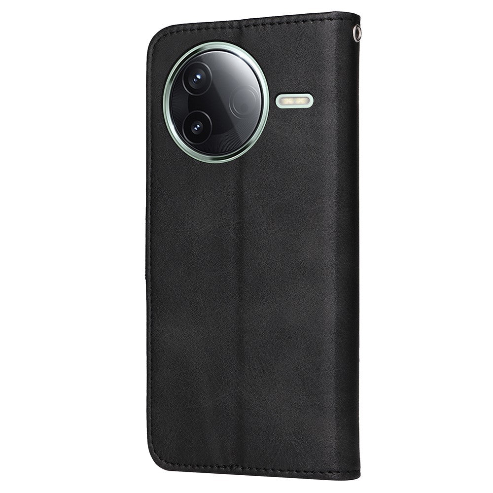 For Xiaomi Poco F7 Pro 5G / Redmi K80 5G Case Wallet PU Leather Folio Flip Phone Cover