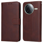For Xiaomi Poco F7 Pro 5G / Redmi K80 5G Case Wallet PU Leather Folio Flip Phone Cover