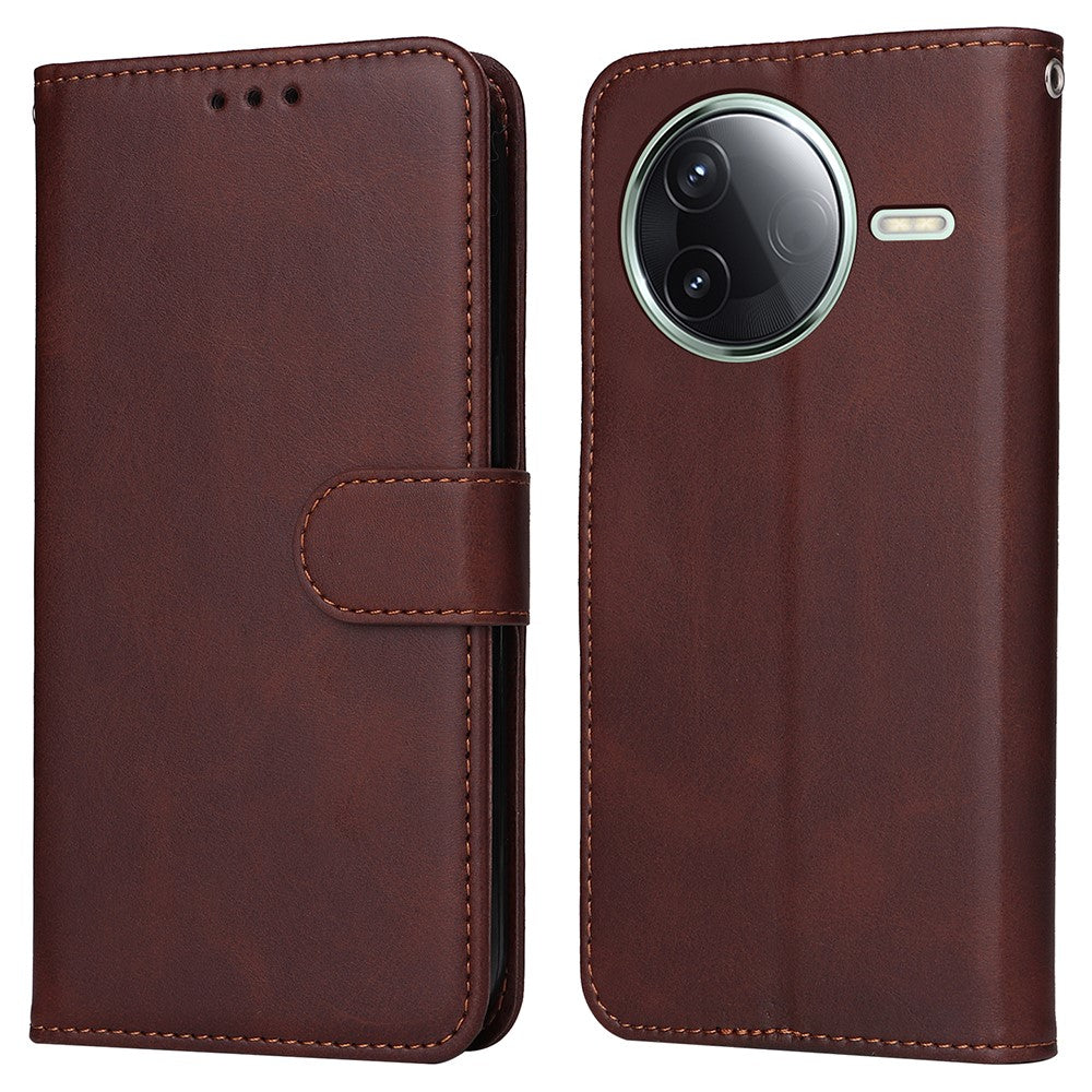 For Xiaomi Poco F7 Pro 5G / Redmi K80 5G Case Wallet PU Leather Folio Flip Phone Cover