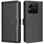 BINFEN COLOR BF32 För Xiaomi Redmi Note 14 4G (163.25mm) Läderfodral Plånbok RFID-blockerande mobilskydd