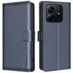 BINFEN COLOR BF32 För Xiaomi Redmi Note 14 4G (163.25mm) Läderfodral Plånbok RFID-blockerande mobilskydd
