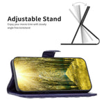 BINFEN COLOR BF Style-14 For Xiaomi Redmi Note 14 4G (163.25mm) Case Rhombus Phone Leather Cover Stand