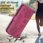 For Xiaomi Redmi Note 14 4G (163.25mm) Case Clover Pattern Wallet Stand View Leather Phone Cover