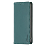BINFEN COLOR BF18 For Xiaomi Redmi Note 14 4G (163.25mm) Leather Case Card Slots Phone Cover