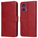 Til Motorola Edge 50 Fusion 5G / G96 5G Etui Wallet PU-læder Flip Telefoncover