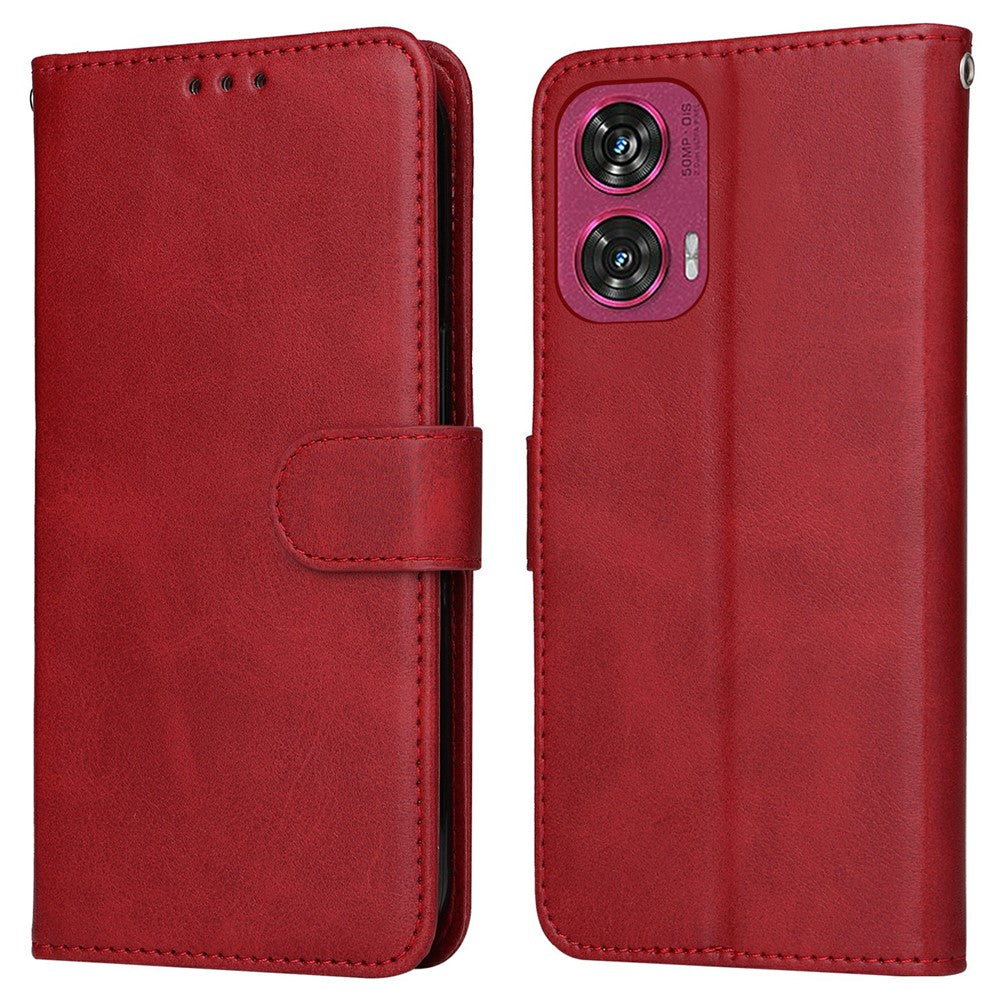Til Motorola Edge 50 Fusion 5G / G96 5G Etui Wallet PU-læder Flip Telefoncover