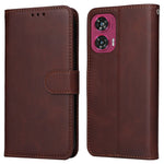 Til Motorola Edge 50 Fusion 5G / G96 5G Etui Wallet PU-læder Flip Telefoncover