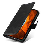 For Xiaomi Redmi Note 14 4G (163.25mm) Case Wallet PU Leather Folio Flip Phone Cover