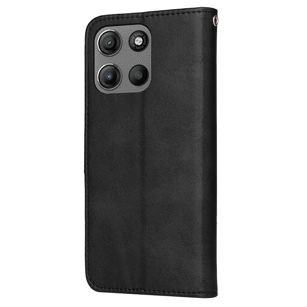 For Motorola Moto G17 Power 4G / G17 4G / G15 4G / G15 Power 4G Case Wallet PU Leather Folio Flip Phone Cover