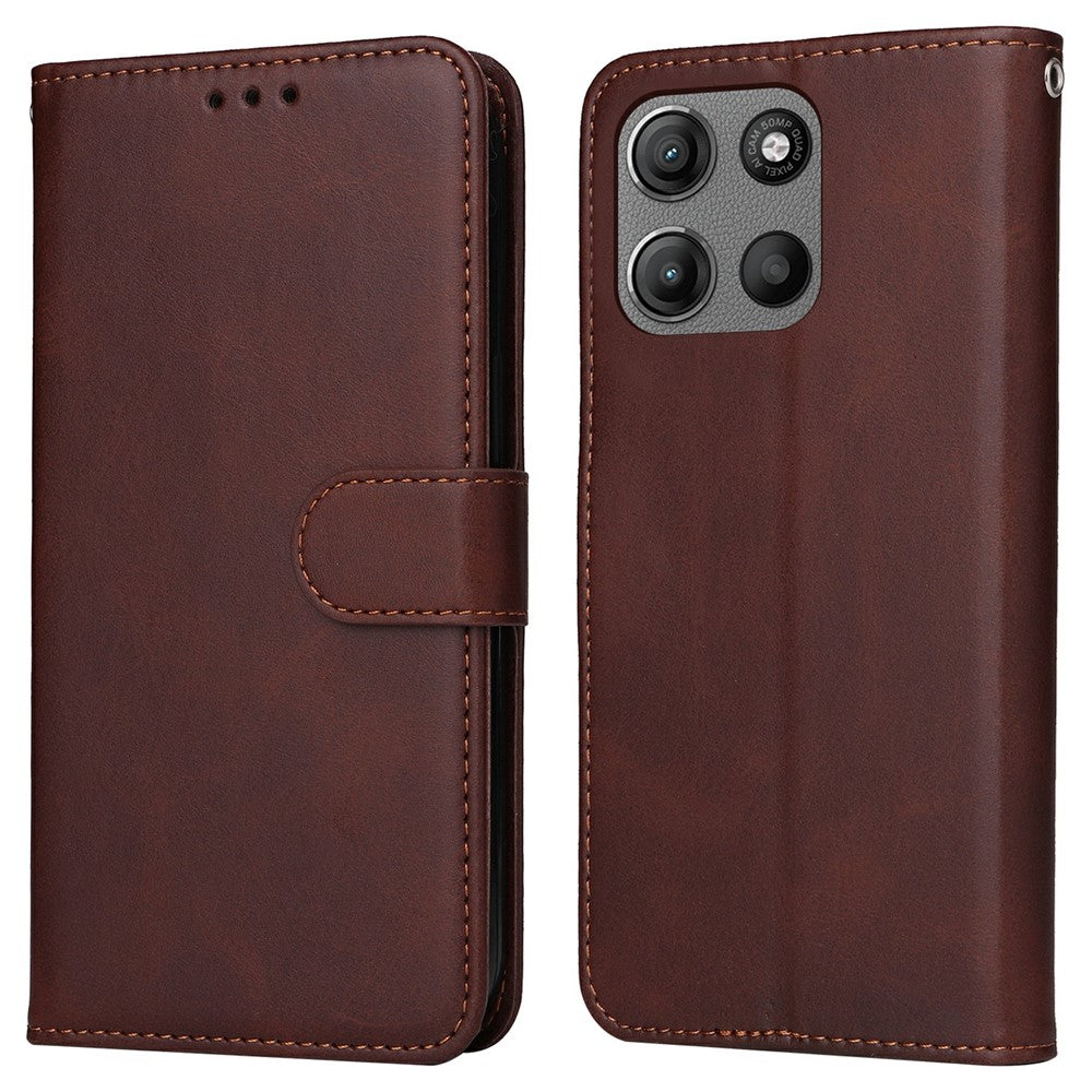 For Motorola Moto G17 Power 4G / G17 4G / G15 4G / G15 Power 4G Case Wallet PU Leather Folio Flip Phone Cover
