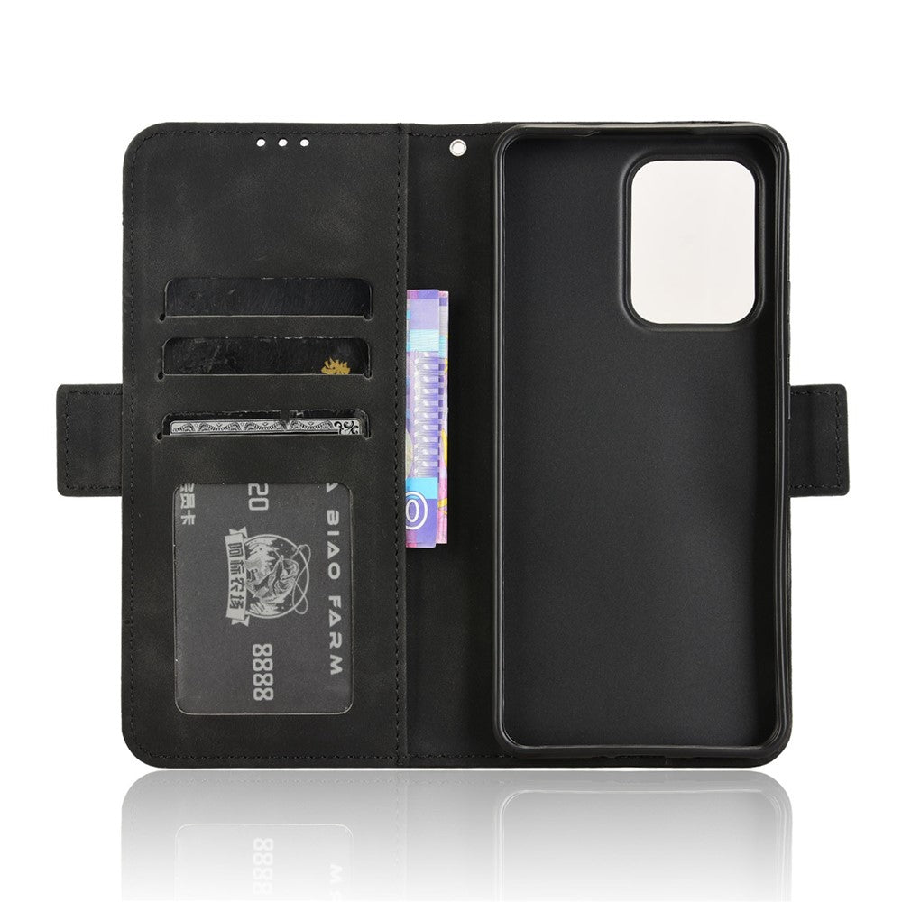 For Oppo Reno13 F 5G (Reno 13 FS 5G) / 4G Leather Case Phone Wallet Cover with Multiple Card Slots