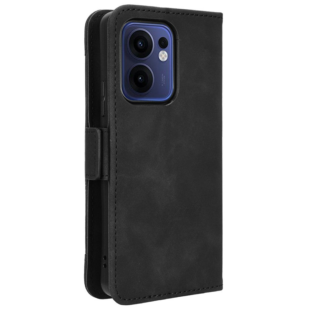 For Oppo Reno13 F 5G (Reno 13 FS 5G) / 4G Leather Case Phone Wallet Cover with Multiple Card Slots