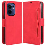 For Oppo Reno13 F 5G (Reno 13 FS 5G) / 4G Leather Case Phone Wallet Cover with Multiple Card Slots