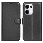 For Oppo Reno13 5G (Global) Case Litchi Texture Shockproof Leather Wallet Phone Cover