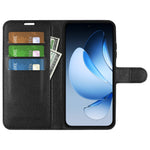 For Oppo Reno13 5G (Global) Case Litchi Texture Shockproof Leather Wallet Phone Cover