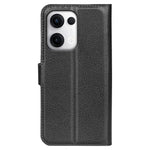 For Oppo Reno13 5G (Global) Case Litchi Texture Shockproof Leather Wallet Phone Cover
