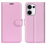 For Oppo Reno13 5G (Global) Case Litchi Texture Shockproof Leather Wallet Phone Cover