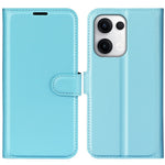 For Oppo Reno13 5G (Global) Case Litchi Texture Shockproof Leather Wallet Phone Cover