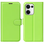 For Oppo Reno13 5G (Global) Case Litchi Texture Shockproof Leather Wallet Phone Cover