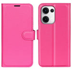 For Oppo Reno13 5G (Global) Case Litchi Texture Shockproof Leather Wallet Phone Cover