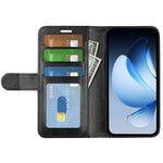 For Oppo Reno13 5G (Global) Wallet Case Crazy Horse Texture Stand Leather Phone Cover