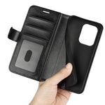 For Oppo Reno13 5G (Global) Wallet Case Crazy Horse Texture Stand Leather Phone Cover