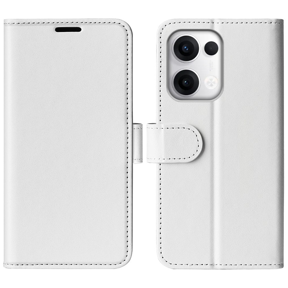 For Oppo Reno13 5G (Global) Wallet Case Crazy Horse Texture Stand Leather Phone Cover