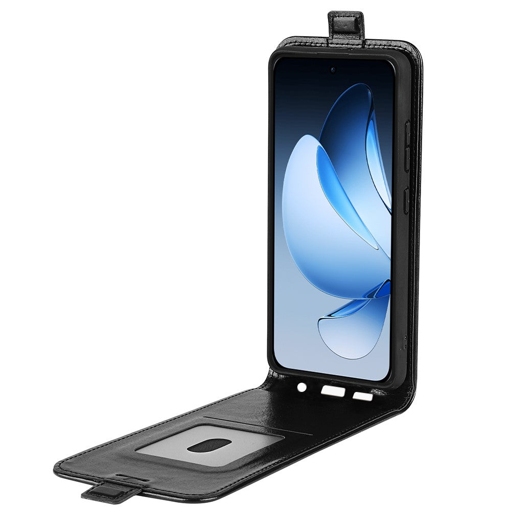 For Oppo Reno13 5G (Global) Case with Card Slots Vertical Flip Leather Phone Cover