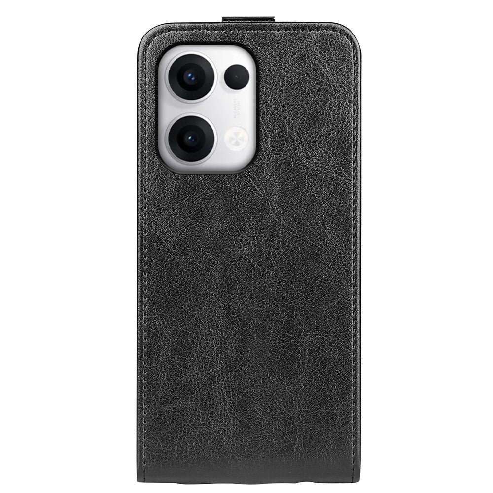 For Oppo Reno13 5G (Global) Case with Card Slots Vertical Flip Leather Phone Cover