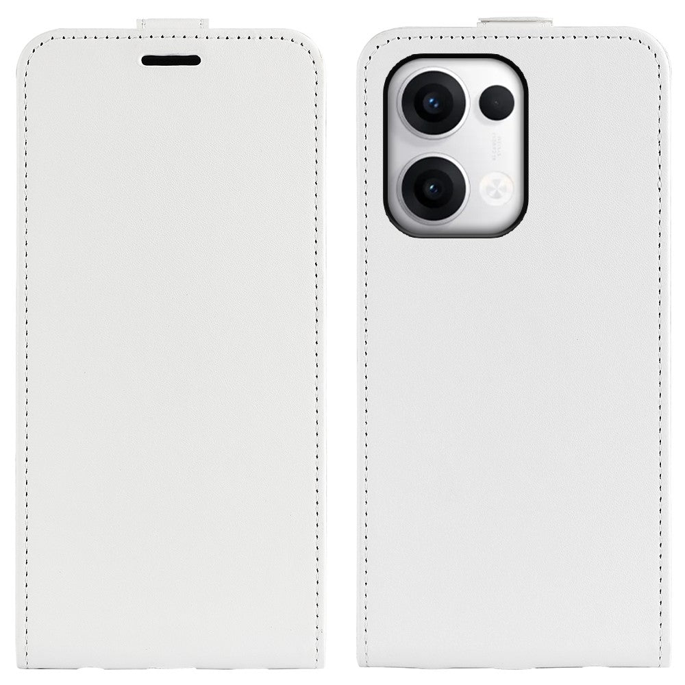 For Oppo Reno13 5G (Global) Case with Card Slots Vertical Flip Leather Phone Cover