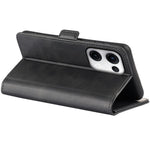 For Oppo Reno13 5G (Global) Stand Case Calf Texture Leather Wallet Phone Cover