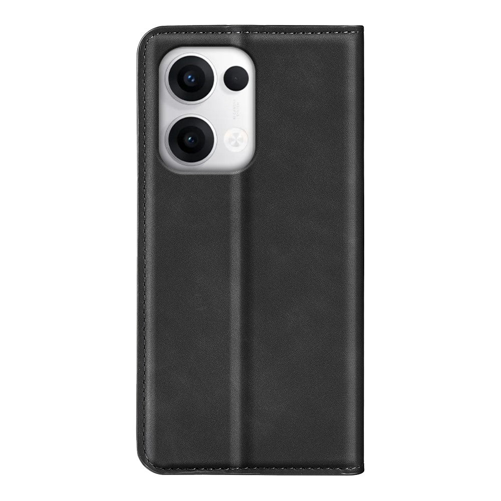 For Oppo Reno13 5G (Global) Case Skin Touch Leather Wallet Phone Cover